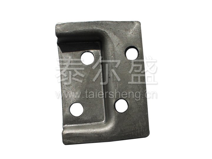 A-54 Left slide core front mounting plate